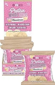 Vitawerx White Chocolate Protein Coated Macadamias 60 grams x 10 Pack