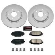 Power Stop Rear Z17 Evolution Geomet Coated Brake Kit FOR 12-16 Chrysler Town +