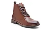 Red Tape Mens Ankle Length Boots- Teak Size 6