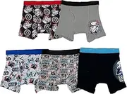 Big Boys' Star Wars Episode 7 5 Pack Boxer Brief, Episode 7 Assorted Prints