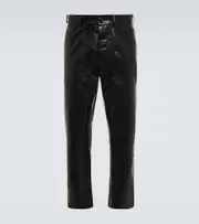 [Nanushka] Nanushka Jasper OKOBOR faux leather pants UK 34 black