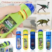 Slide Projector Flashlight Projection Lamp Small Education Study +3x Slides 2021