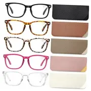 5 pack Reading Glasses for Women/Men, Bifocal, Progressive, Readers for