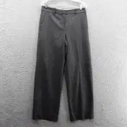 NWT J Crew Mario Bellucci Italian Wool Blend Pants 6 Gray Herringbone Womens