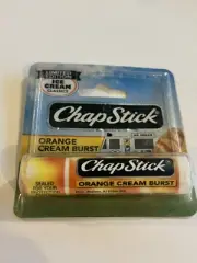 *1* ChapStick Orange Cream Burst Ice Cream Classics Lip Balm Carded Rare VHTF