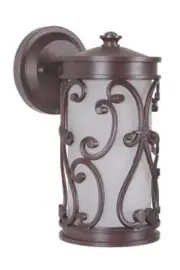 Craftmade Glendale Aged Bronze LED Outdoor Wall Mount Orig $207