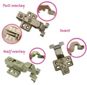 1.1"/28mm Hydraulic soft-close Cabinet Kitchen Aluminium/metal Frame Door Hinges