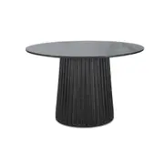 Glenelg Indoor 1.2m Round Marble Top Dining Table - Dining Tables