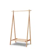 MIUZ Clothes Garment Coat Hanger Stand Home Organiser Clothing Rack AU Solid European Beech Wood