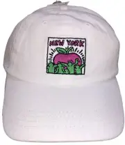 COTTON ON Keith Haring New York Apple Cap (OSFA, White)
