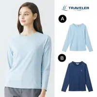 在飛比找momo購物網優惠-【TRAVELER 旅行者】女款消臭吸排上衣＿232TR80