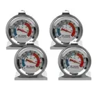 4-Pack Classic Series Large Dial Refrigerator Freezer Thermometer - Temperatu...