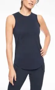 Athleta Breezy tank- xs- navy- nwt