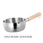 Japanese Saucepan Sauce Pan Portable Cookware Scratch Resistant Insulated Handle