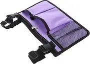 Walker Side Bag for Wheelchair Lightweight Oxford Cloth Storage Pouch Durable Hanging Bag for Walker and Wheelchair Armrest for Phones Keys Water Bottles Essentials