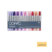 Copic Ciao Ultra-blendable alcohol markers 72 color Set A