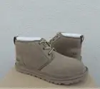 UGG NEUMEL ANTILOPE SUEDE/ SHEEPWOOL ANKLE BOOTS, WOMEN US 9/ EUR 40 ~NIB
