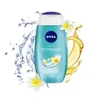 NIVEA Frangipani & Oil Shower Gel 250ml | Refreshing with Care Oil Pearls