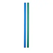 Kosta Boda Sipsavor Glass Straws, Set of 2