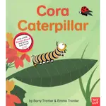 CORA CATERPILLAR｜英文故事繪本童書外文書原文書故事書QRCODE免費聽故事【麥克兒童外文書店】