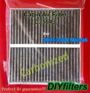 C35643 For 2003 2004 2005 2006 2007 2008 Mazda6 CARBONIZED Cabin Air Filter (for: Mazda)