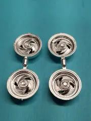 Revell AMT Ertl Monogram 1/25 Scale Model Part Chrome Custom Wheels HOT ROD