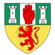County Antrim Crest Sticker , prompt delivery
