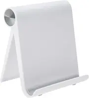 Mobile Phone Holder Cell Phone Holder Cellphone Stand Tablet Holder Stand Phone Mount Desktop Stand Tablet Support Desktop Phone Stand Tablet Bracket Cell Phone Stand White Abs