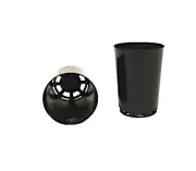 50mm Round Plastic Tube / Pot x 560pcs - Great for Propagation, Seedings, Herbs
