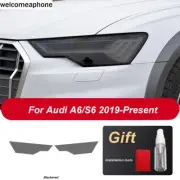 Pre-cut Headlights Smoke Paint Protection Vinyl Tint Wrap Film For Audi A6/S6 (for: Audi)