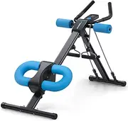 MERACH Ab Machine Workout Bench Press, Ab Workout Gym Equipment, Adjustable Ab Trainer Machine for Abs Equipment Home Workout at Home Gym Multi Station, Foldable, Knee Protection Abdominal Trainer