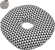 Alipis Donut Pillow for Ear Side Sleeping Pillow Ear Hole Cotton for Office Nap