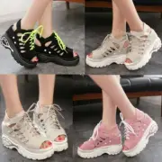 Women Platform Wedge Sport Sandals High Heel Gladiators Open Toe Summer Shoes SZ