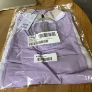 Bogner Long Sleeve Frizzy 1/4 Zip Up Mid-Layer in Purple Sz 12 NWT