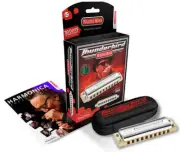 Hohner Marine Band Thunderbird Harmonica in the Key of Low F Major