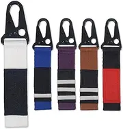 [OKAPIS] Jiu Jitsu Keychain BJJ Belt Promotion Gift Brazilian Jiu-Jitsu White Blue Purple Brown Black Belt Backpack Keyring