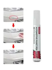 White Car Scratch Repair Paint Pen Touch Up Pen Clear Remover Tool Universal (for: Ford)