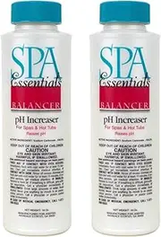 Spa Essentials 32518000-02 pH Increaser for Spas and Hot Tubs (2 Pack), 18 oz