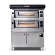Moretti Forni Amalfi Double Deck Oven on Prover - 12 x 35cm Pizza - COMP D/2/L-EQ