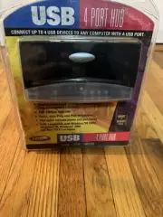 NEW Belkin 4-Port USB Hub Adapter / USB / Cable Power Supply F5U021