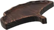 Alipis Retro Leaf Shaped Wooden Tray for Home Elegant Tea Serving Tray Decor for Coffee Table Multifunctional Use for Tea Cups
