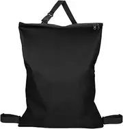Golf Bag for Push Cart, Black Drawstring Golf Cart Bag, Outside Sporting Accessory, Closure Push Pouch with Top-Closing Lid for Access to The Items Easily
