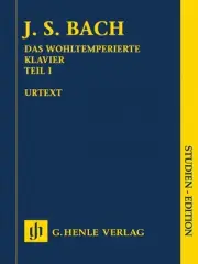 Bach The Well-Tempered Clavier Part I Student Edition Book NEW 051489014