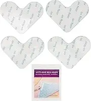 Heart Shaped White Rug Tape Slip for Various Flooring