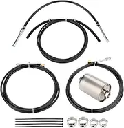 WATERWICH Fuel Lines Kit Nylon Compatible with Chevy GMC Trunks 1988-1997 Replacement for NFR0013 GM23B FL-GM22B FL-GM22B-T