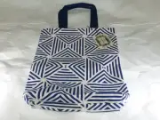 Japanese Dress Tote Bag Triangle Stripe / Goshikihanpudo Kyoto Japan /