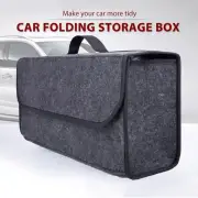 Car Trunk Organizer Storage Bag Anti Slip Compartment Boot Storage Organizer ToolStorage Bag Trunk Organizer Soft Felt