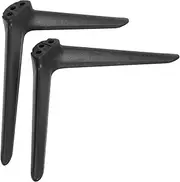 NOLITOY 1 Pair Tv Stand Base with Stylish Design Solid Support for Home Office Elegant Replacement Legs for Tv Tabletop Stable and Versatile Monitor Shelf Bracket