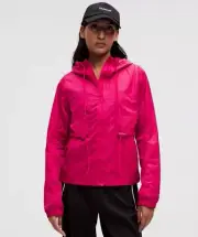 LULULEMON Drawstring Water-resistant Jacket Passionate Size M Retail $168