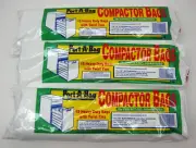 K12-3 PACK for 4318938 Whirlpool Trash Compactor Bags 18" 15 per Pack Port A Bag